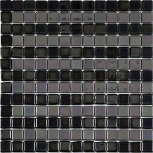 Alttoglass Mosaik Platino Lineal Negro