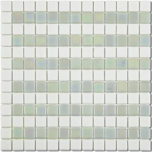 Alttoglass Mosaik Platino Lineal Blanco