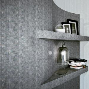 Alttoglass Mosaik Stamp Black Iridiscent