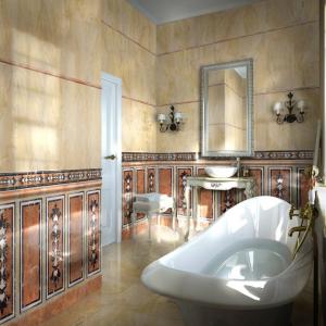 Badezimmer Fliesen Ceramicas Aparici Consul Beige