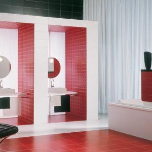 Wandfliesen Ceramicas Aparici Summer Rojo