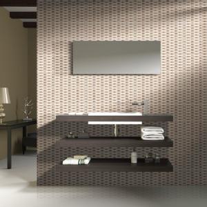 Mosaik-Fliesen Emigres Dublin marron