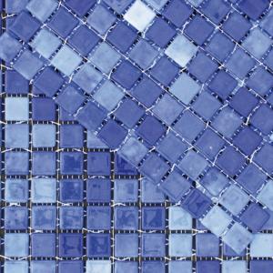Mosaik-Fliesen Acqua 1 Cobalto