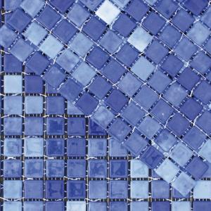 Mosaik-Fliesen Acqua 1 Cobalto