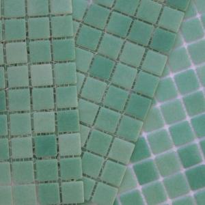 Boden mosaik-fliesen Bruma 3001-A Verde Acqua