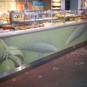 HD Glas-Mosaik-FliesenHD glass  Olives