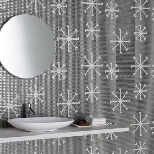 Mosavit mosaik fliesen Patagonian Snowflakes