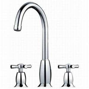 Rimini 3 Hole Basin Mixer