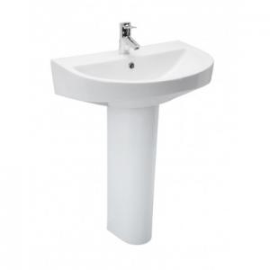 City wash basin 56 cm w fixing kit