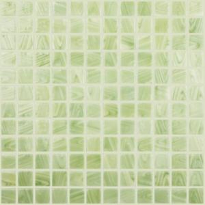 Vidrepur Mosaik Pincel Verde/Amarillo 25x25