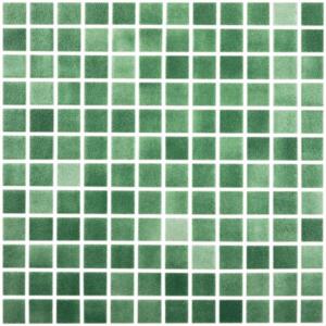 Vidrepur Mosaik A Niebla Verde  25X25