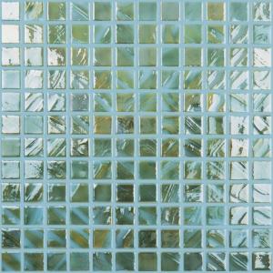 Vidrepur Mosaik Pincel Celeste-Verde 12x25