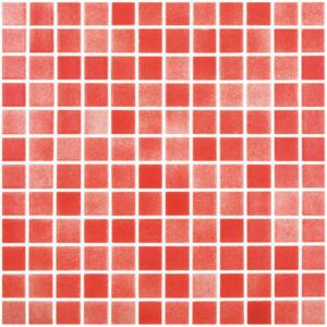 Vidrepur Mosaik A Niebla Rojo 25X25