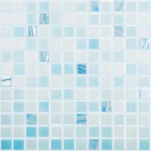 Vidrepur Mosaik Aguamarina 25X25