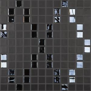Vidrepur Mosaik Negro Trento 25X25
