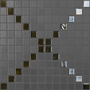 Vidrepur Mosaik Grafito Trento 25X25