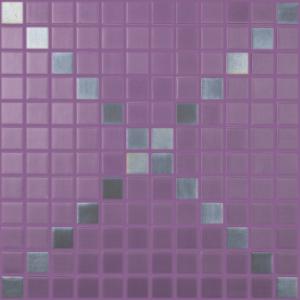 Vidrepur Mosaik Malva Trento 25X25